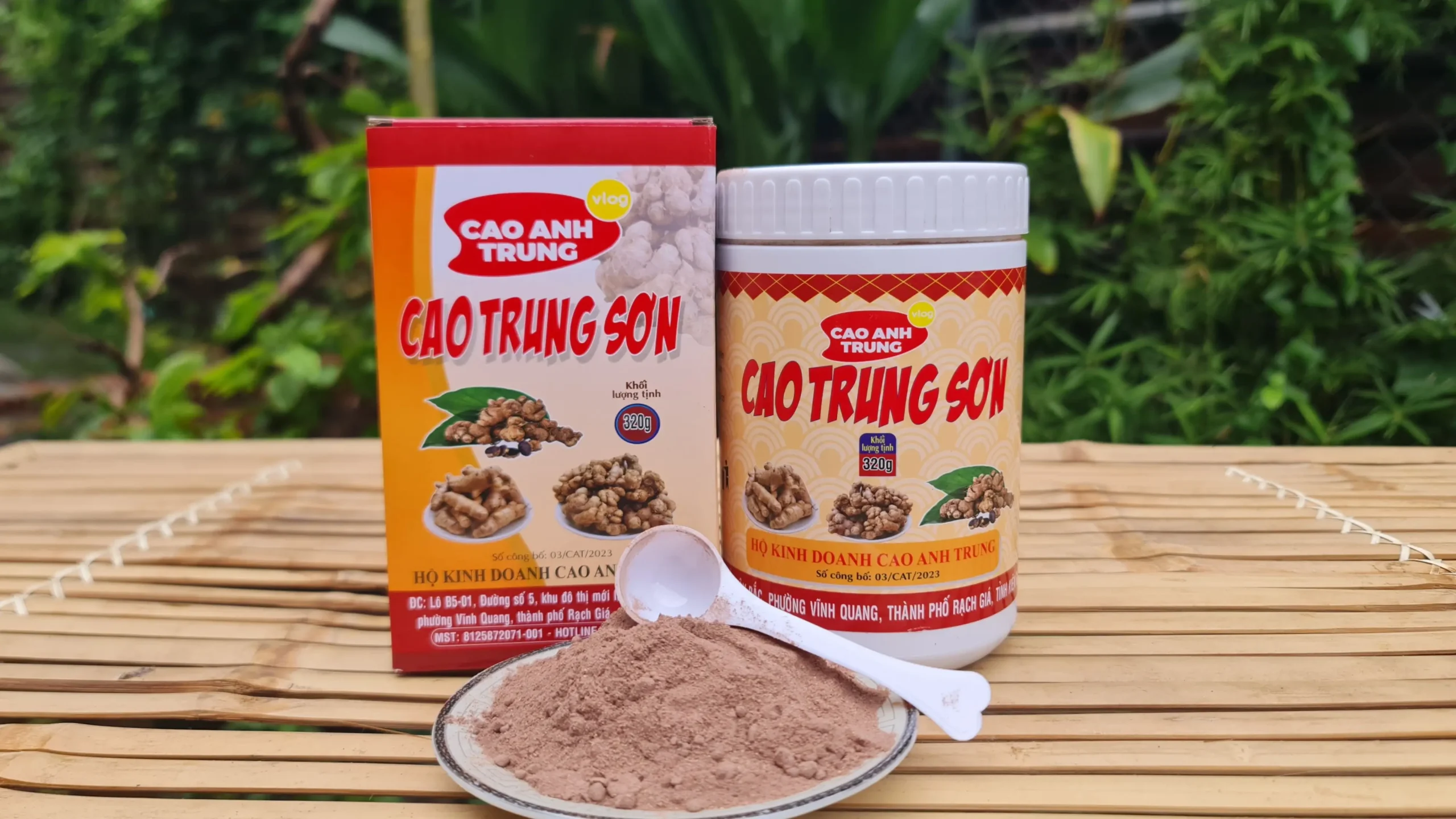 Bột ngải đen 320g
