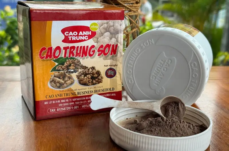 Bột ngải đen Cao Trung Sơn có tốt không?