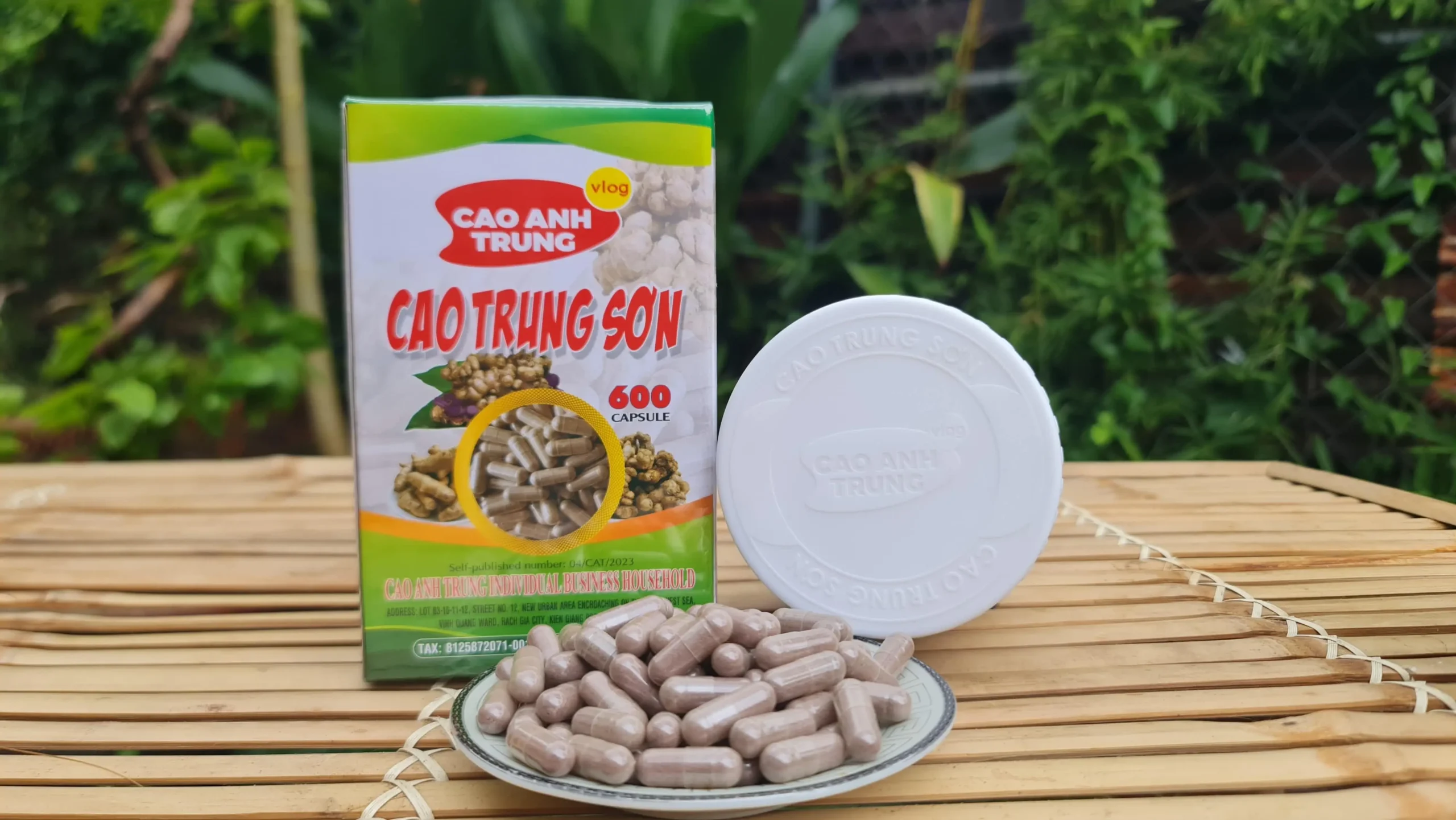 Viên uống Cao Trung Sơn 600 viên