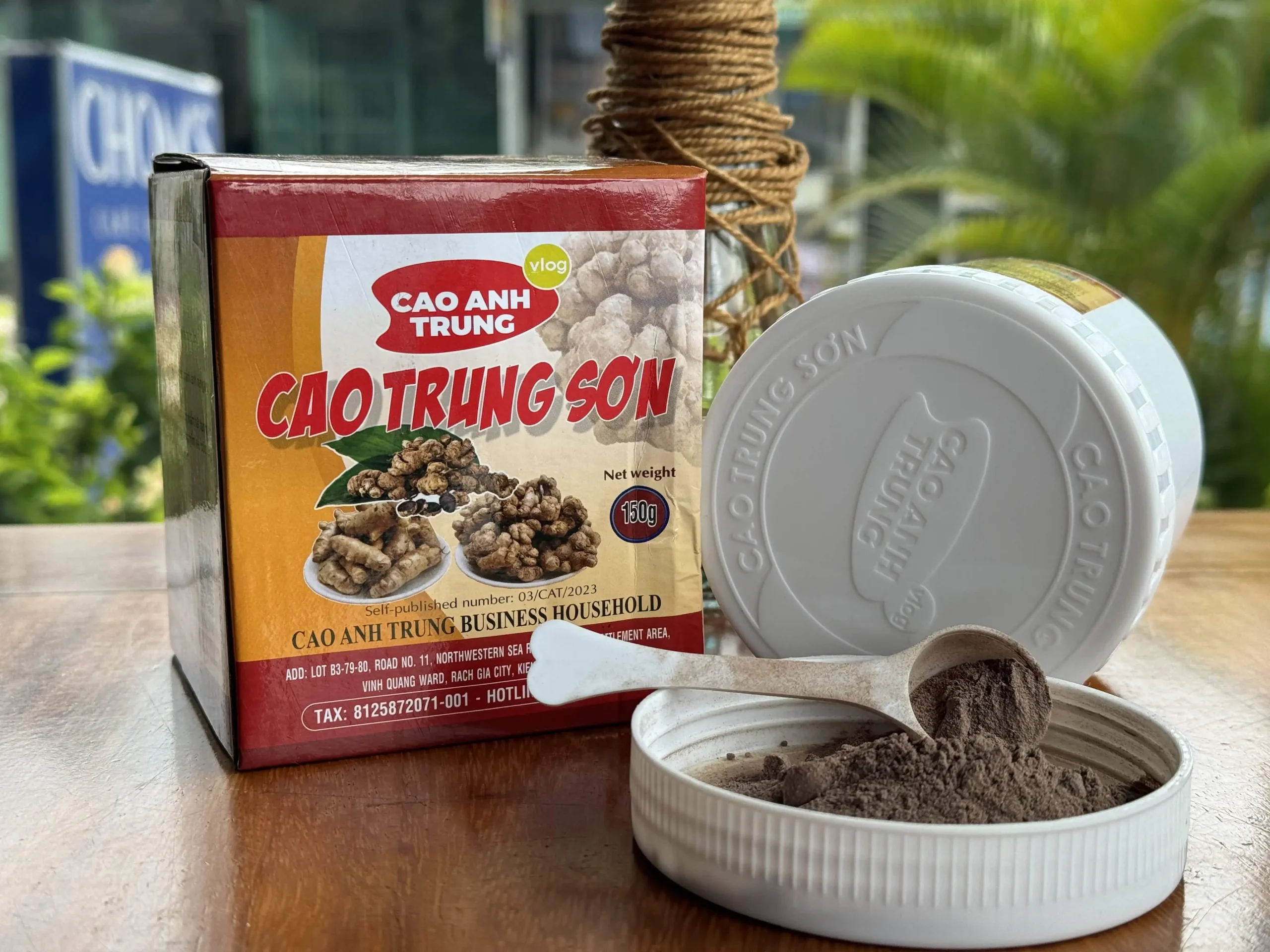 Thành phần trong sữa hạt canxi Cao Trung Sơn-14