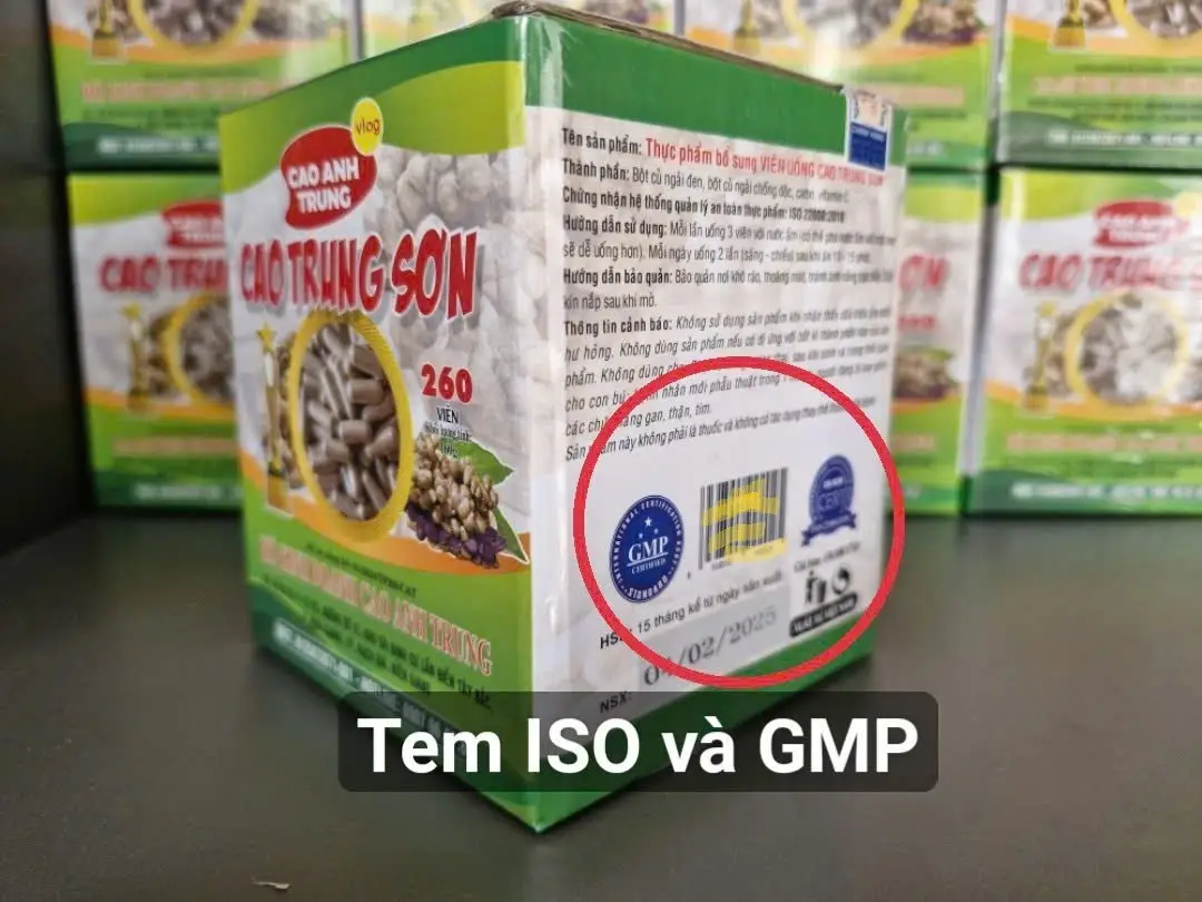 Địa chỉ mua viên uống ngải đen tại TP HCM uy tín, chất lượng 2 Sản phẩm chính hãng có chứng nhận GMP – ISO